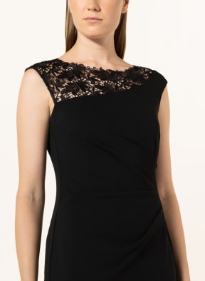 Vera Mont Dress with lace , Color: BLACK (Image 1)