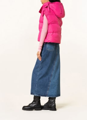 MRS & HUGS Quilted vest , Color: PINK (Image 1)
