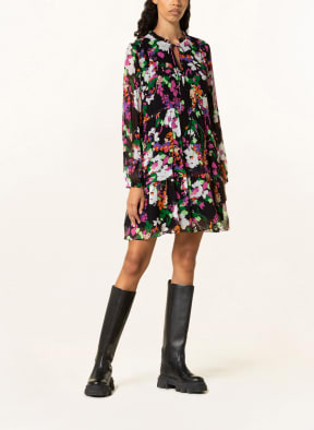 MRS & HUGS Dress , Color: BLACK/ PINK/ GREEN (Image 1)