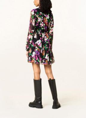 MRS & HUGS Dress , Color: BLACK/ PINK/ GREEN (Image 1)