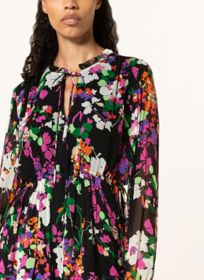 MRS & HUGS Dress , Color: BLACK/ PINK/ GREEN (Image 1)