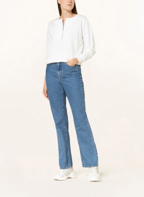 monari Oversized sweatshirt, Color: WHITE (Image 1)