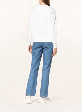 monari Oversized sweatshirt, Color: WHITE (Image 1)