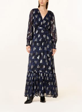 FABIENNE CHAPOT Kleid CHACHA mit Glitzergarn, Farbe: SCHWARZ/ DUNKELBLAU/ SILBER (Bild 1)
