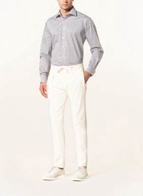 ETON Shirt Contemporary fit , Color: DARK BROWN/ KHAKI/ LIGHT BLUE (Image 1)