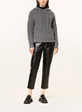 MRS & HUGS Strick-Hoodie aus Cashmere, Farbe: GRAU (Bild 1)