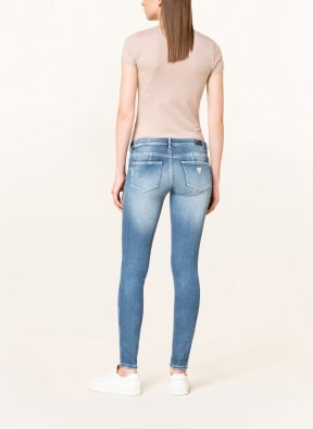 GUESS Skinny jeans with decorative gems, Color: CCYM CALICYCLE MID (Image 1)