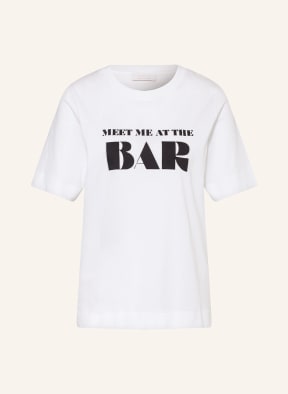 rich&royal T-shirt with decorative gems, Color: WHITE (Image 1)