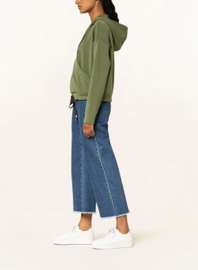 rich&royal Hoodie in wrap look, Color: GREEN (Image 1)