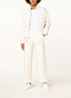 MAC Marlenehose WIDELEG aus Jersey , Farbe: ECRU (Bild 1)