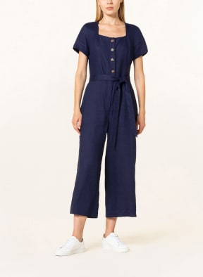 HOBBS Jumpsuit JAZLYN aus Leinen , Farbe: DUNKELBLAU (Bild 1)