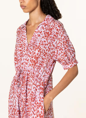 WHISTLES Dress SUMMER CHEETAH , Color: LIGHT PURPLE/ DARK RED/ WHITE (Image 1)