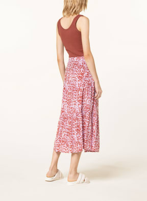 WHISTLES Skirt SUMMER CHEETAH, Color: WHITE/ RED/ LIGHT PURPLE (Image 1)
