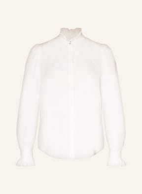 BOSS Bluse BELLINA mit Rüschen, Farbe: WEISS (Bild 1)