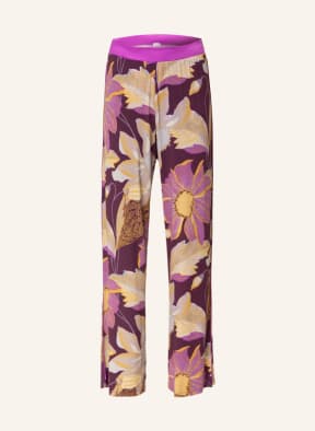 mey Pajama pants series TILDA, Color: DARK PURPLE/ PURPLE/ DARK YELLOW (Image 1)