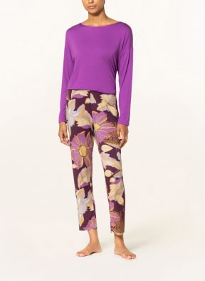 mey Pajama pants series TILDA , Color: DARK PURPLE/ LIGHT PURPLE/ DARK YELLOW (Image 1)