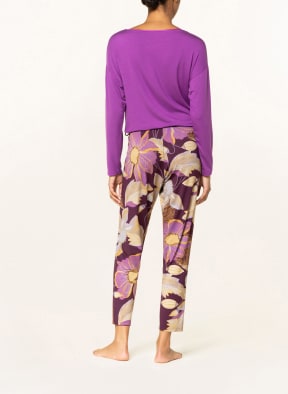 mey Pajama pants series TILDA , Color: DARK PURPLE/ LIGHT PURPLE/ DARK YELLOW (Image 1)