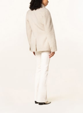 DOROTHEE SCHUMACHER Teddyfell-Blazer, Farbe: ECRU (Bild 1)