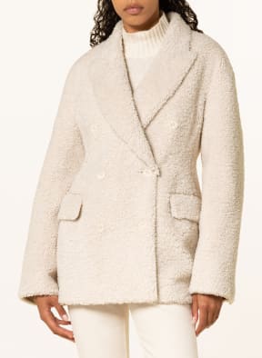 DOROTHEE SCHUMACHER Teddyfell-Blazer, Farbe: ECRU (Bild 1)