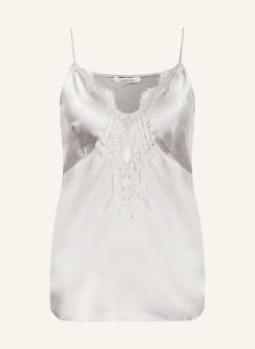 DOROTHEE SCHUMACHER Seidentop, Farbe: GRAU (Bild 1)
