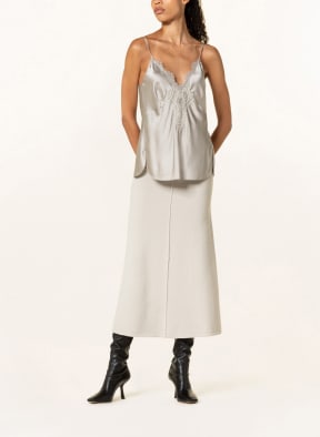 DOROTHEE SCHUMACHER Seidentop, Farbe: GRAU (Bild 1)