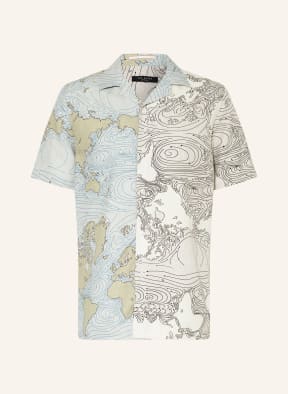 TED BAKER Resorthemd GRALEY Comfort Fit, Farbe: HELLGRAU/ SCHWARZ/ ECRU (Bild 1)