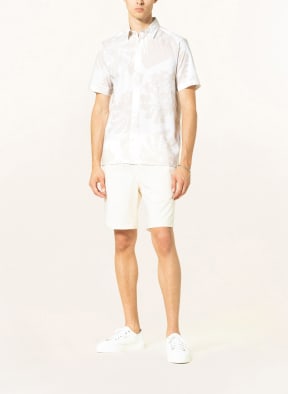 TED BAKER Kurzarm-Hemd VELMERE Comfort Fit, Farbe: WEISS/ BEIGE (Bild 1)