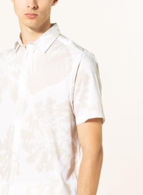 TED BAKER Kurzarm-Hemd VELMERE Comfort Fit, Farbe: WEISS/ BEIGE (Bild 1)