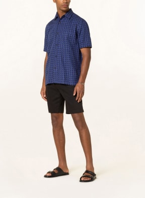 TED BAKER Kurzarm-Hemd RIKKE Comfort Fit , Farbe: DUNKELBLAU/ SCHWARZ (Bild 1)