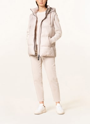 comma casual identity Quilted vest, Color: CREAM (Image 1)