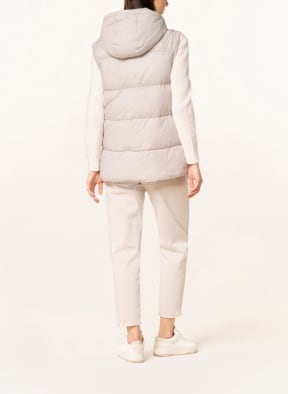 comma casual identity Quilted vest, Color: CREAM (Image 1)