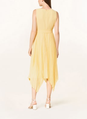 Phase Eight Pleated dress DATRITA in wrap look , Color: YELLOW (Image 1)
