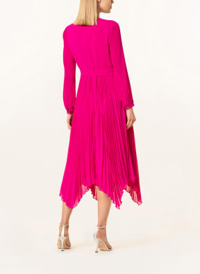 Phase Eight Plisseekleid PETRA in Wickeloptik, Farbe: PINK (Bild 1)