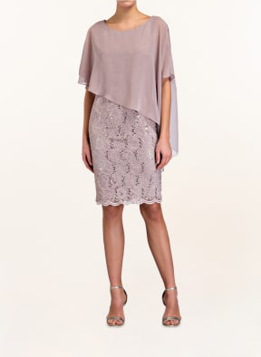 SWING Spitzenkleid, Farbe: TAUPE (Bild 1)