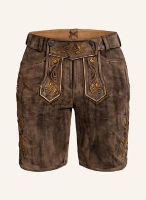 Spieth & Wensky Trachtenhose, Farbe: DUNKELBRAUN (Bild 1)