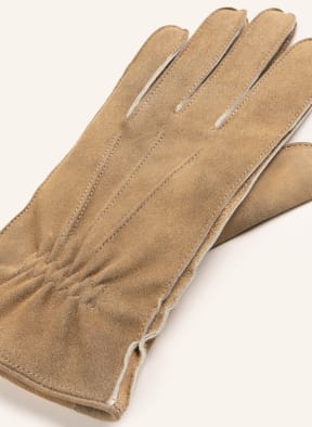 TR HANDSCHUHE WIEN Lederhandschuhe , Farbe: BEIGE (Bild 1)