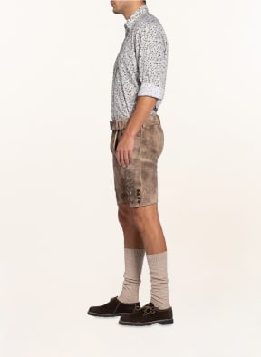 Spieth & Wensky Trachten-Lederhose PIZ BUIN, Farbe: HELLBRAUN (Bild 1)