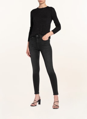WHISTLES Skinny jeans, Color: 1 BLACK (Image 1)