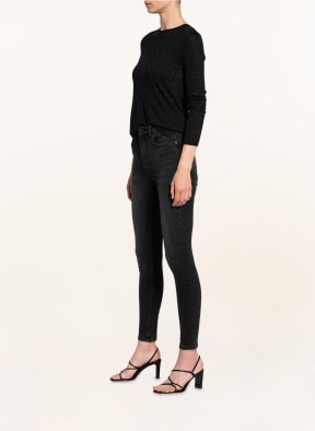 WHISTLES Skinny jeans, Color: 1 BLACK (Image 1)