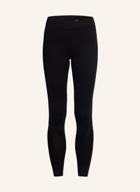 casall 7/8-Tights ICONIC mit Mesh-Einsätzen, Farbe: SCHWARZ (Bild 1)
