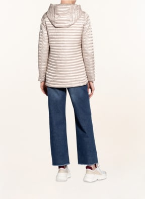 SAVE THE DUCK Quilted jacket IRIS AMANDA with detachable hood, Color: CREAM (Image 1)