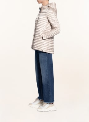 SAVE THE DUCK Quilted jacket IRIS AMANDA with detachable hood, Color: CREAM (Image 1)