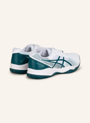 ASICS Tennis shoes GEL-GAME 8, Color: WHITE/ TEAL (Image 1)