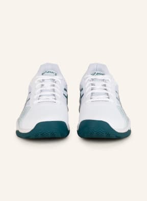 ASICS Tennis shoes GEL-GAME 8, Color: WHITE/ TEAL (Image 1)