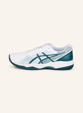 ASICS Tennis shoes GEL-GAME 8, Color: WHITE/ TEAL (Image 1)