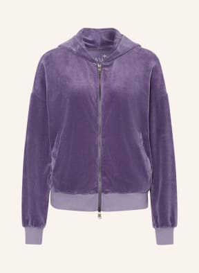 Juvia Velour jacket , Color: PURPLE (Image 1)