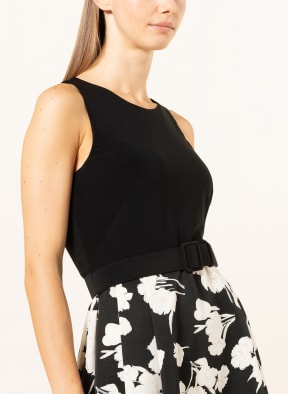 LAUREN RALPH LAUREN Cocktailkleid ROMANNEA, Farbe: SCHWARZ/ CREME (Bild 1)