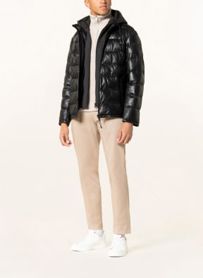 MILESTONE Leather jacket MS-CLAUDIO, Color: BLACK (Image 1)