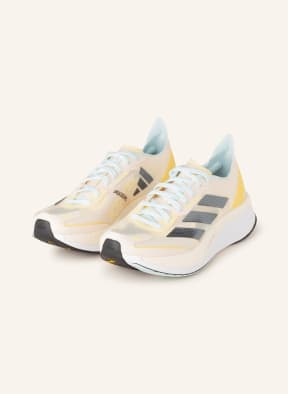 adidas Laufschuhe ADIZERO BOSTON 11, Farbe: HELLGELB/ SCHWARZ/ CREME (Bild 1)