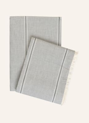 EB HOME Bettwäsche RAVENNA, Farbe: GRAU/ WEISS (Bild 1)